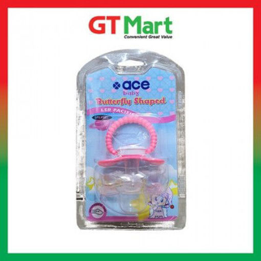 Picture of Ace Baby Butterfly Pacifier With Cover 0-18M Orthodontic Treat