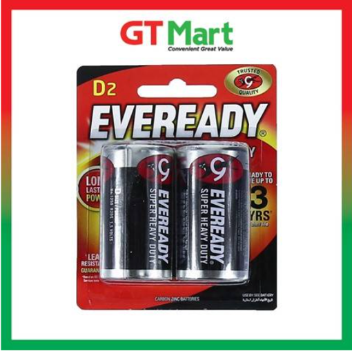 Picture of Eveready Super Heavy Duty Battery D Size - 2 Pcs