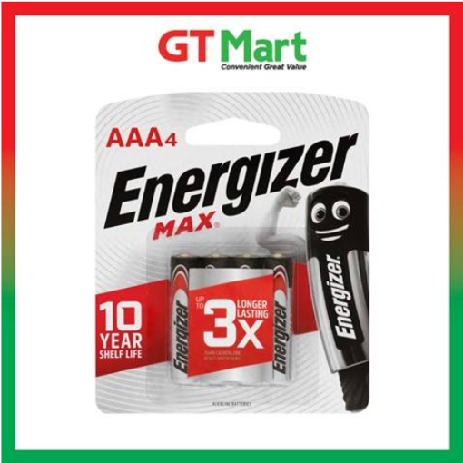 Picture of Energizer Max AAA 4 Pcs