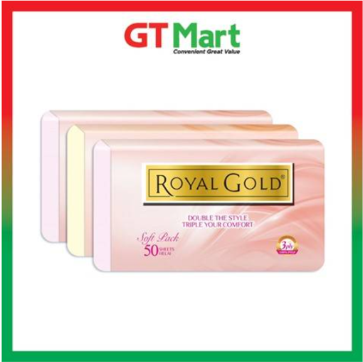 Picture of Royal Gold Soft Pack Tissue 3 x 50s