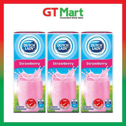Picture of Dutch Lady UHT Strawberry 6 x 200ml