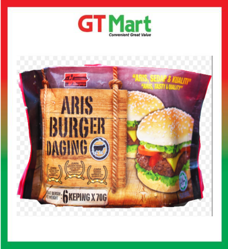 Picture of ARIS BEEF BURGER 360G