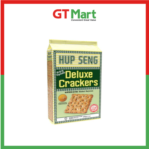 Picture of HUP SENG DELUXE CRACKERS VEGETABLE 258G