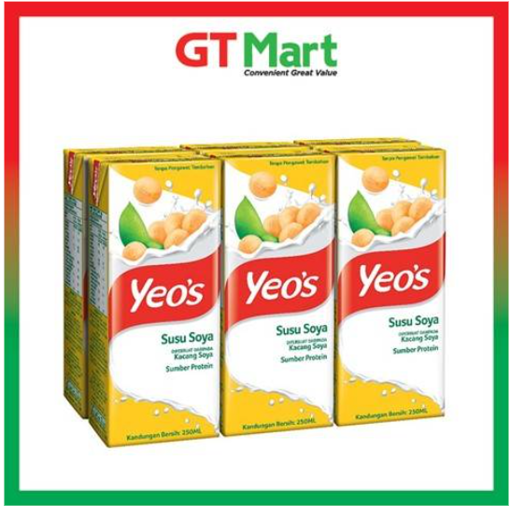 Picture of Yeo's Soya Bean 6 x 250ml