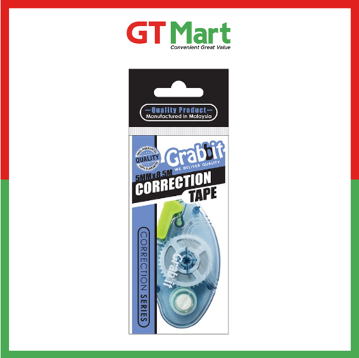 Picture of GRABBIT CORRECTION TAPE 5MMX8.5M (1PC)