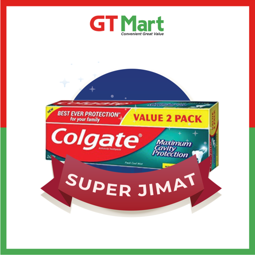 Picture of SUPER JIMAT 2 - COLGATE FRESH COOL MINT 225G X 2