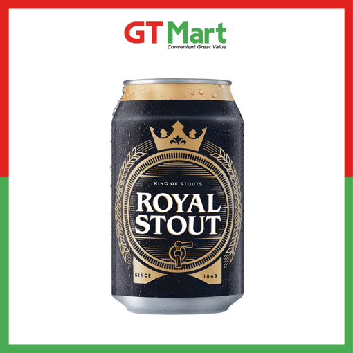 Picture of ROYAL STOUT BEER CAN 320ML
