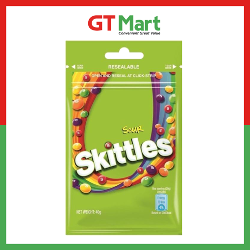 Picture of SKITTLES SOUR 40G