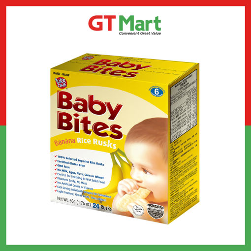 Picture of TAKE ONE BABY BITES BANANA 50G