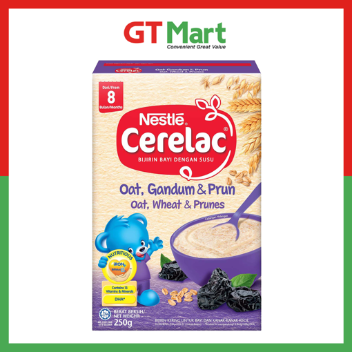 Picture of CERELAC BL FE MULTI OATS & PRUNE 250G