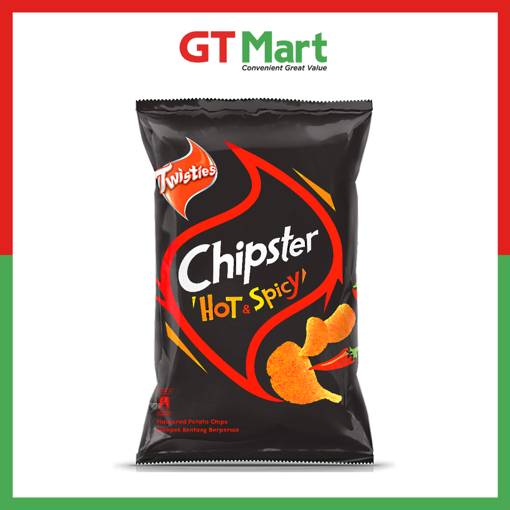 Picture of TW CHIPSTER HOT & SPICY 160G
