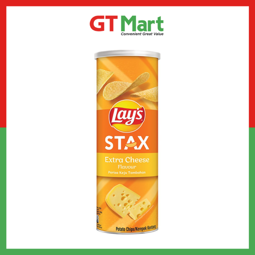 Picture of LAY'S STAX EXTRA CHEESE 135G