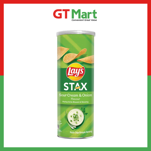 Picture of LAY'S STAX SOUR CREAM &ONION 135G