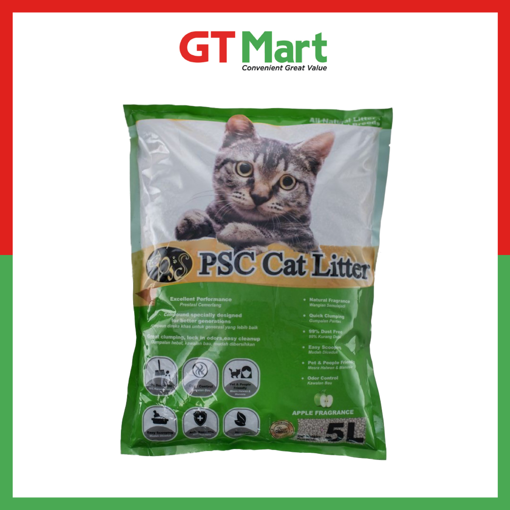 Picture of PSC CAT LITTER APPLE 5L